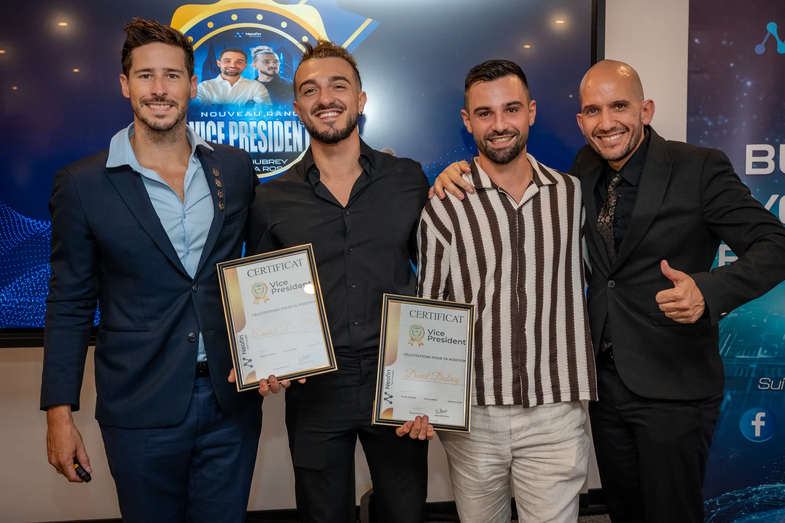 Remise de prix en convention